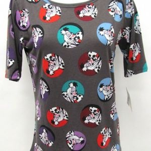 LulaRoe Disney Cruella Shirt NWT